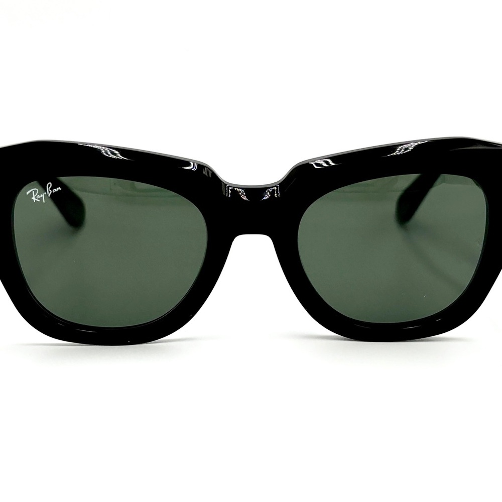 Womens State Street Black w/ Green G15 Lens RB2186 Black 90/31 49-145 - Picture 14 of 16